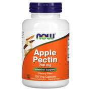 Pectina de maçã, 700 mg, 120 vcaps, Now Foods