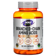Aminoácidos de cadeia ramificada, 120 vcaps, Now Foods