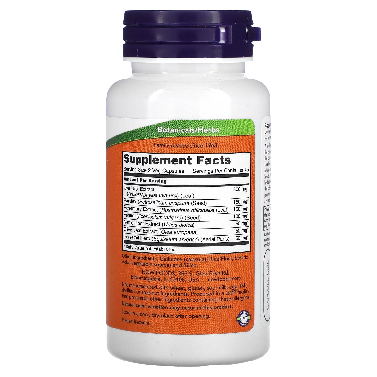 Limpeza Renal, 90 vcaps, Now Foods