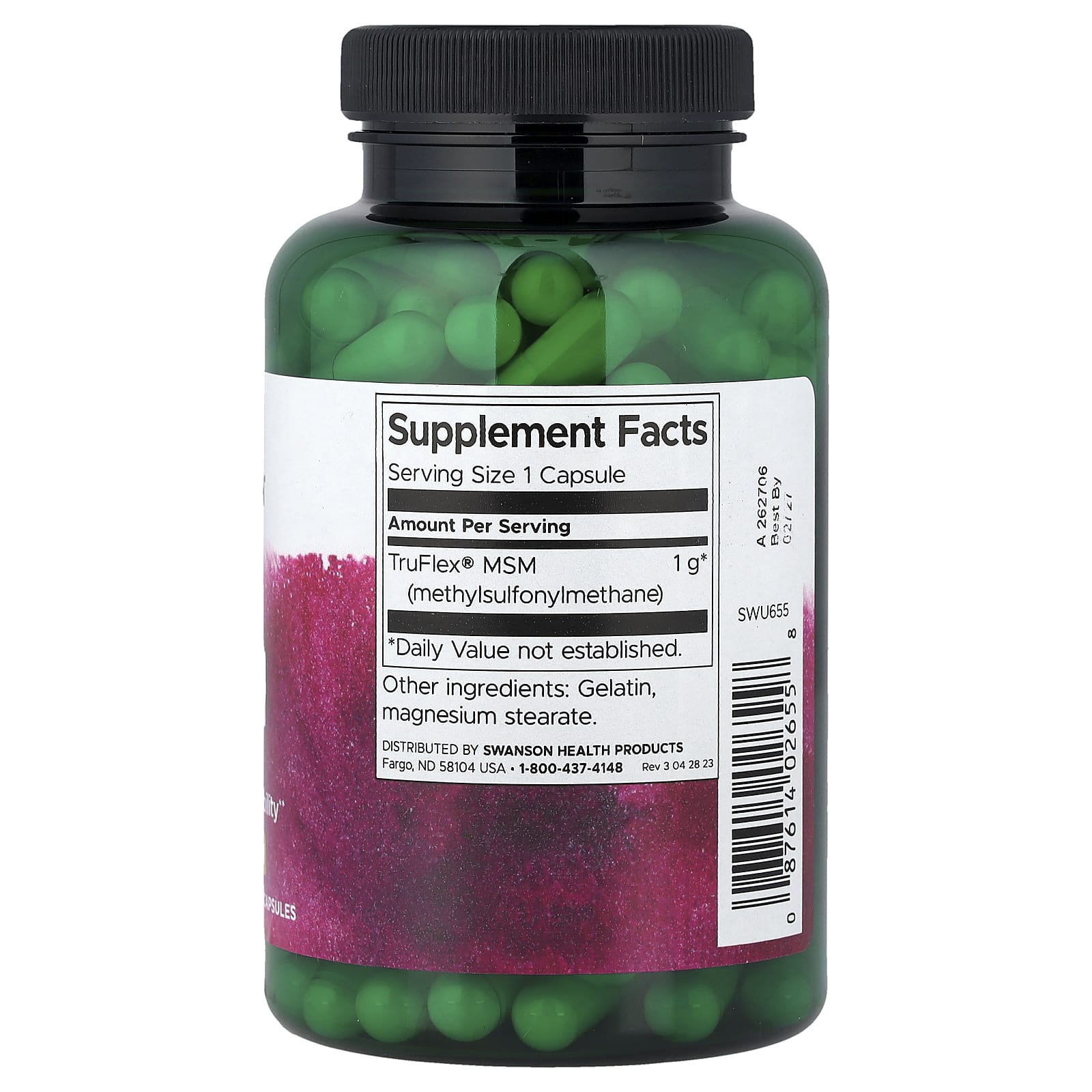 Glucosamina, Condroitina e MSM, 120 Comprimidos, Swanson