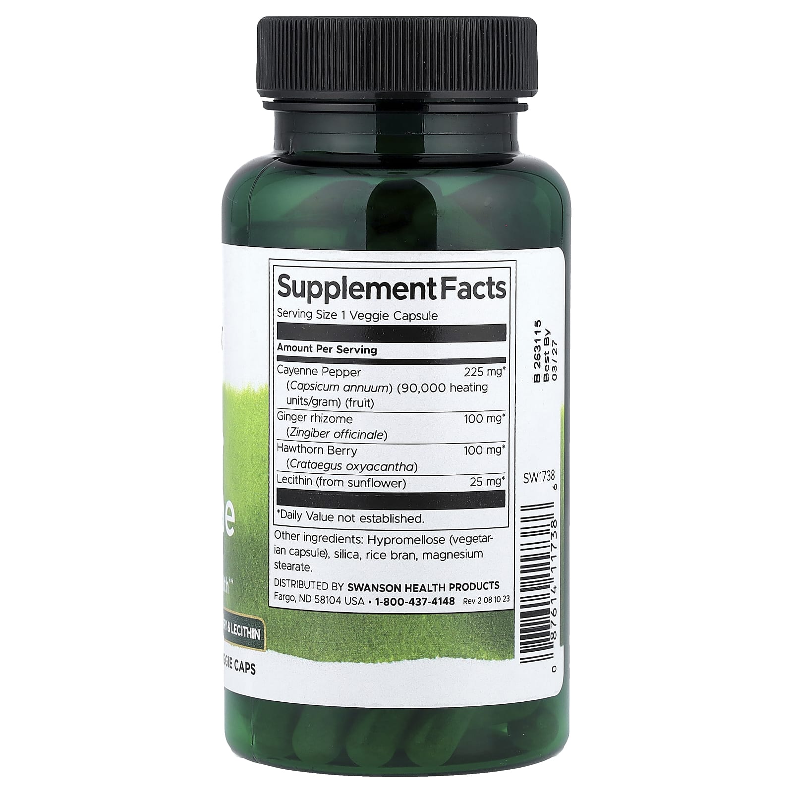 Super Cayenne, 100 vcaps, Swanson