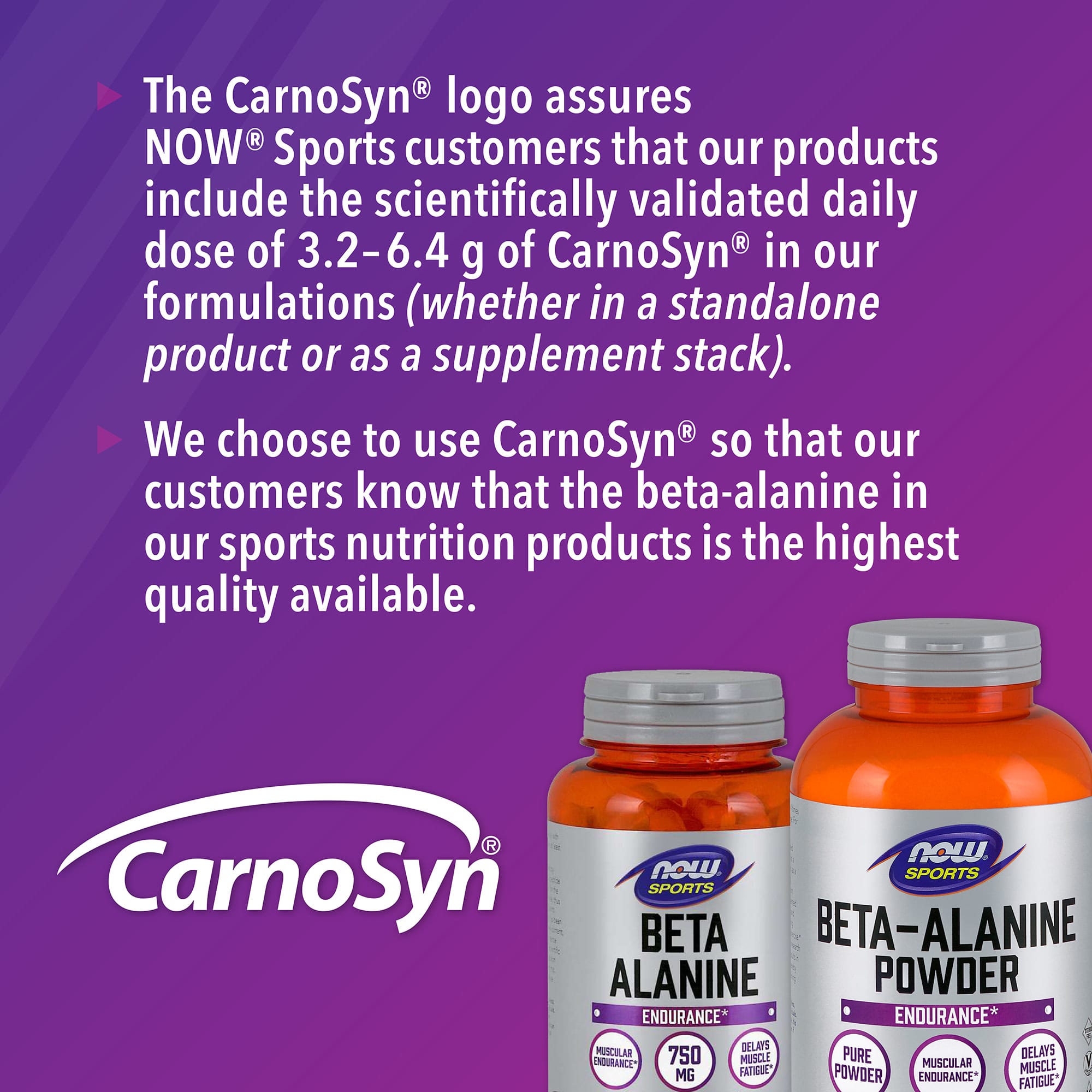 Beta-Alanina - 750mg, 120 caps, Now Foods