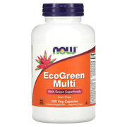 Verde Multi, Sem Ferro, 180 vcaps, Now Foods