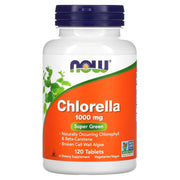 Chlorella - 1000mg, 120 comprimidos, Now Foods