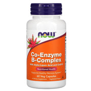Coenzima B-Complexo, 60 vcaps, Now Foods