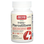 trans-Pterostilbeno, 50mg - 60 cápsulas vegetais, Jarrow Formulas