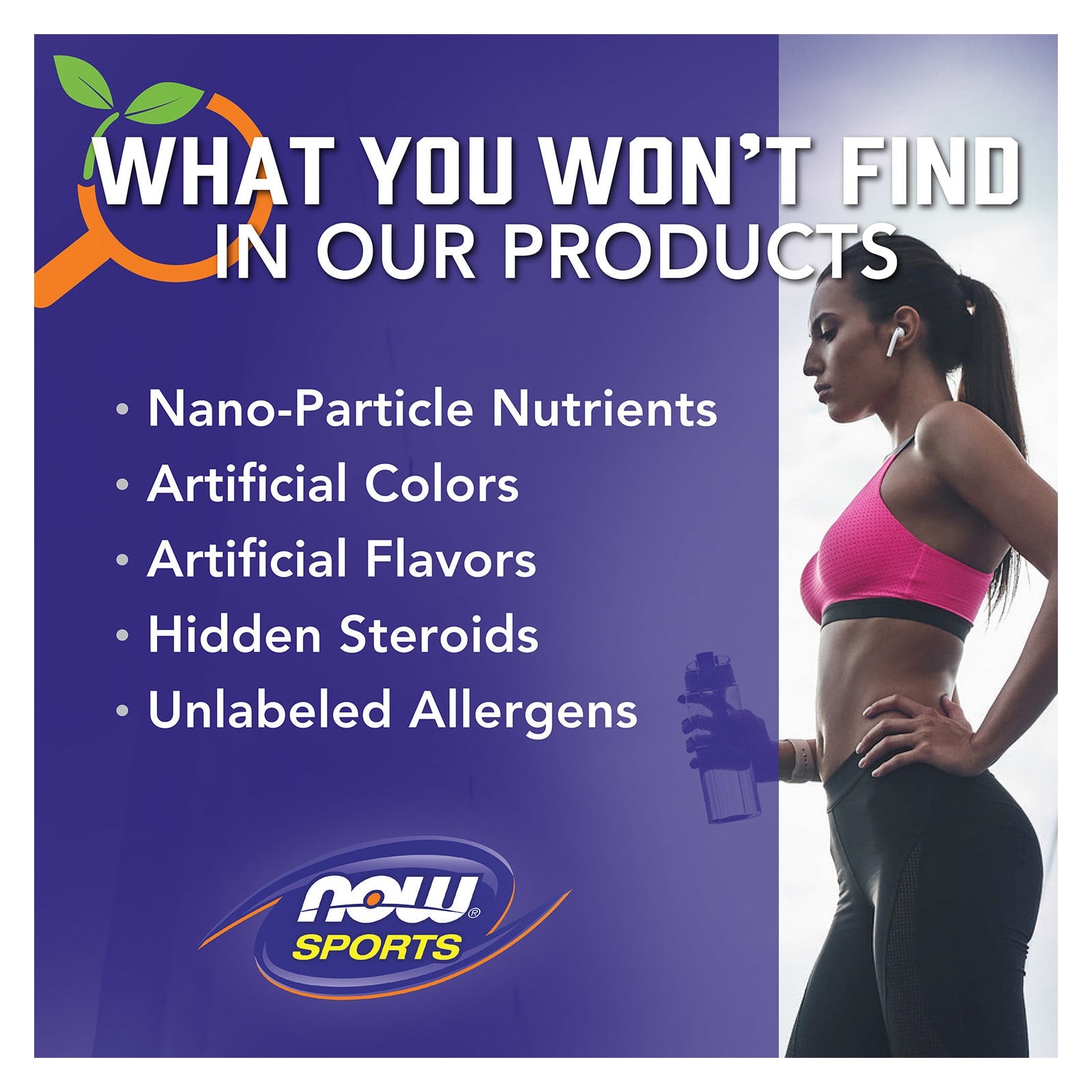 L-Glutamina - 1000mg, 240 vcaps, Now Foods