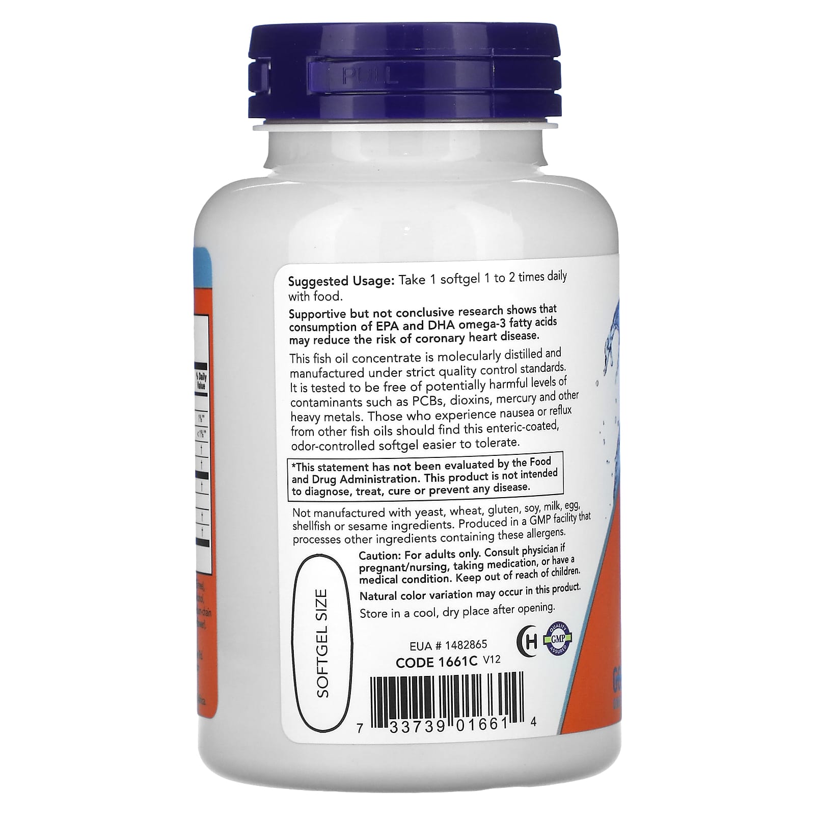 Ultra Ômega-3 90 cápsulas gelatinosas - Now Foods
