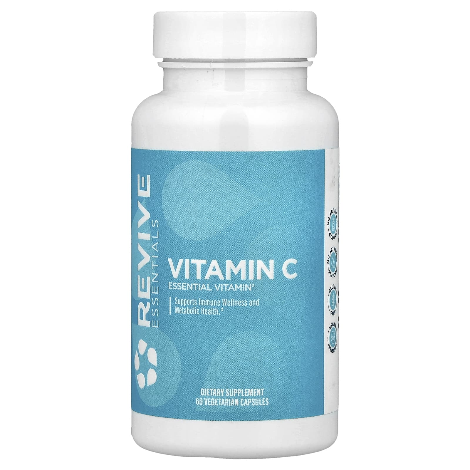 Vitamina C - 60 cápsulas vegetais - Revive
