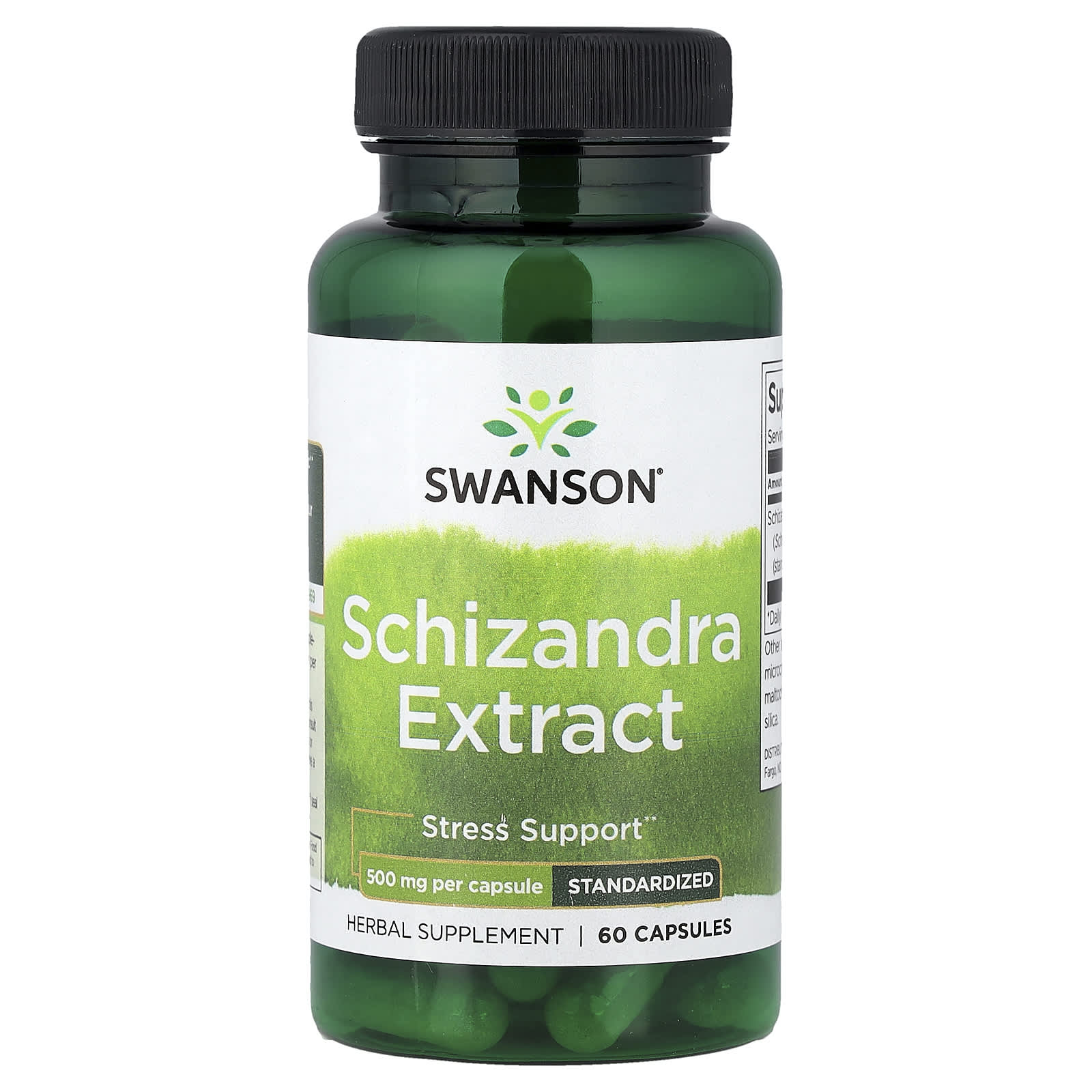Extrato de Schizandra, 500mg