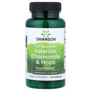 Valeriana, Camomila e Lúpulo de Espectro Completo