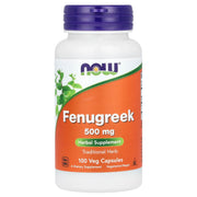 Feno-grego 500 mg, 100 cápsulas vegetais, Now Foods