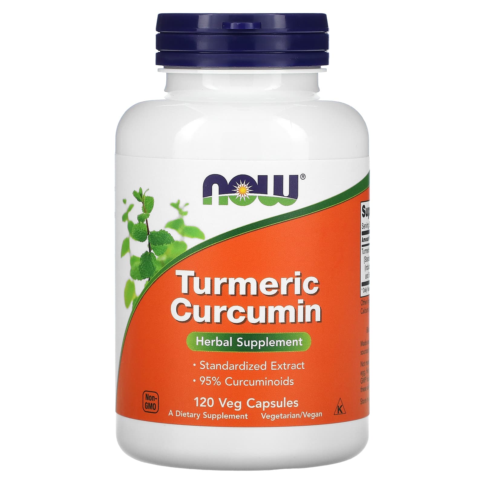 Cúrcuma Curcumina, 120 vcaps, Now Foods