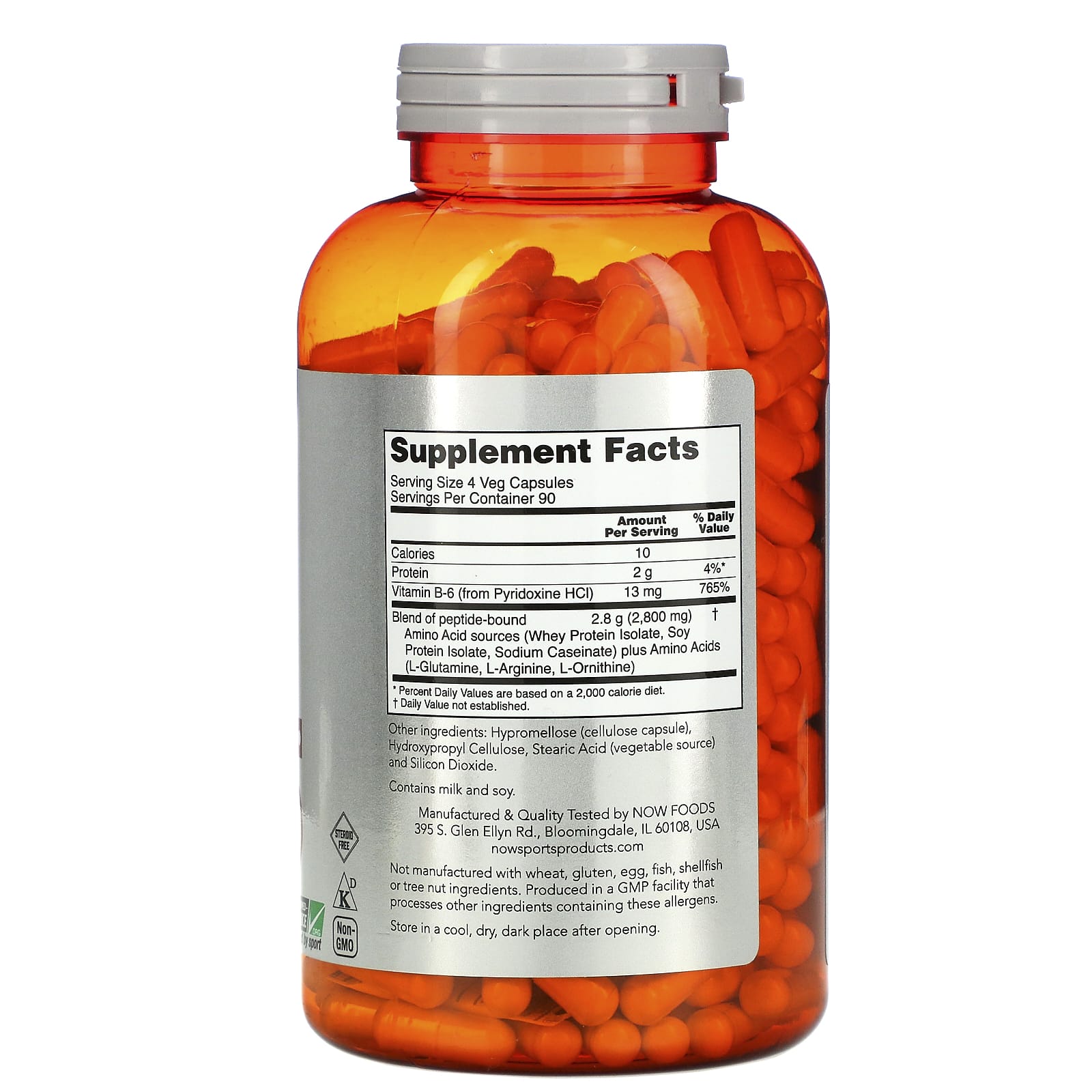 Amino Completo, 360 vcaps, Now Foods