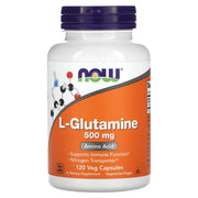 L-Glutamina - 500mg, 120 vcaps, Now Foods