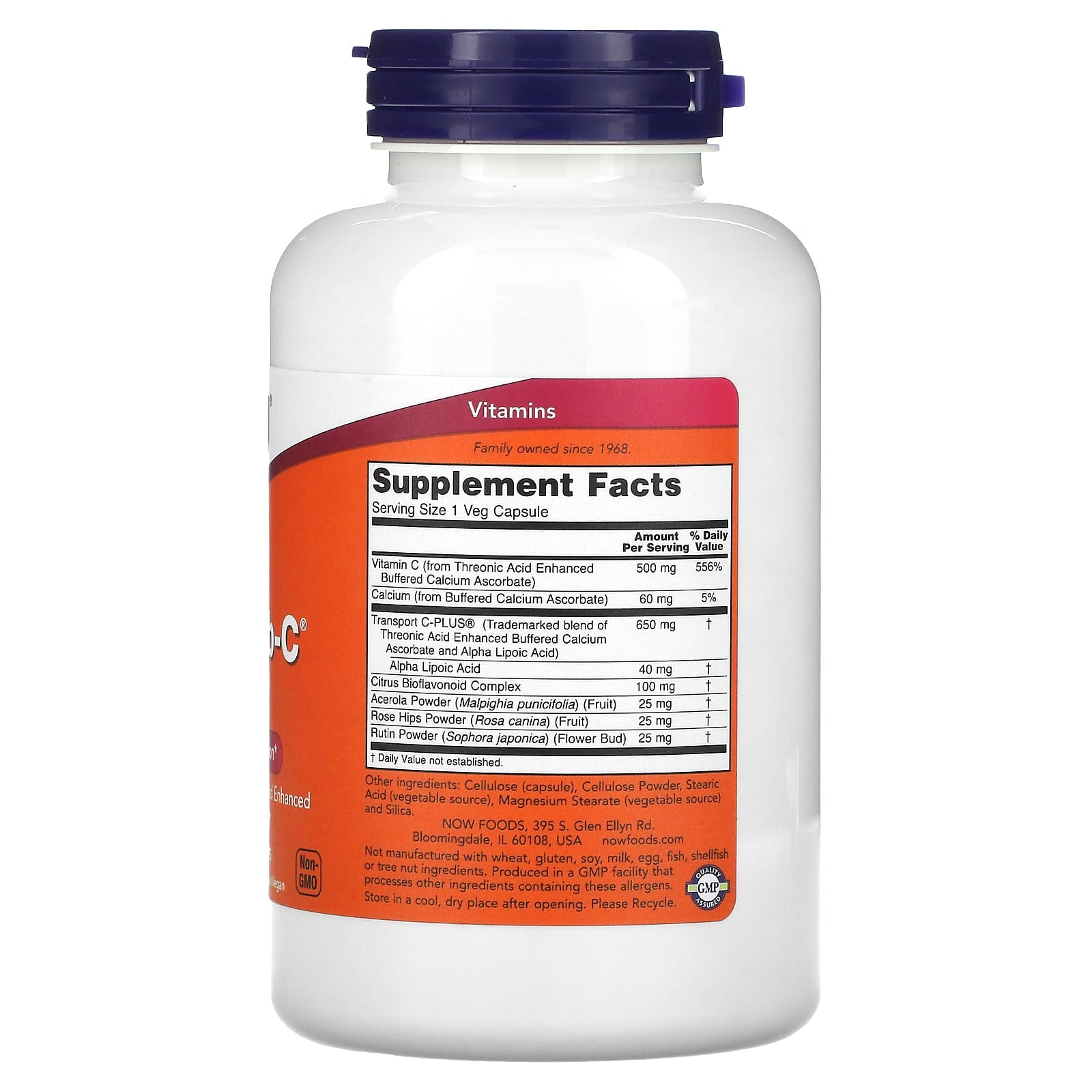 AlphaSorb-C, 500 mg, 180 vcaps, Now Foods