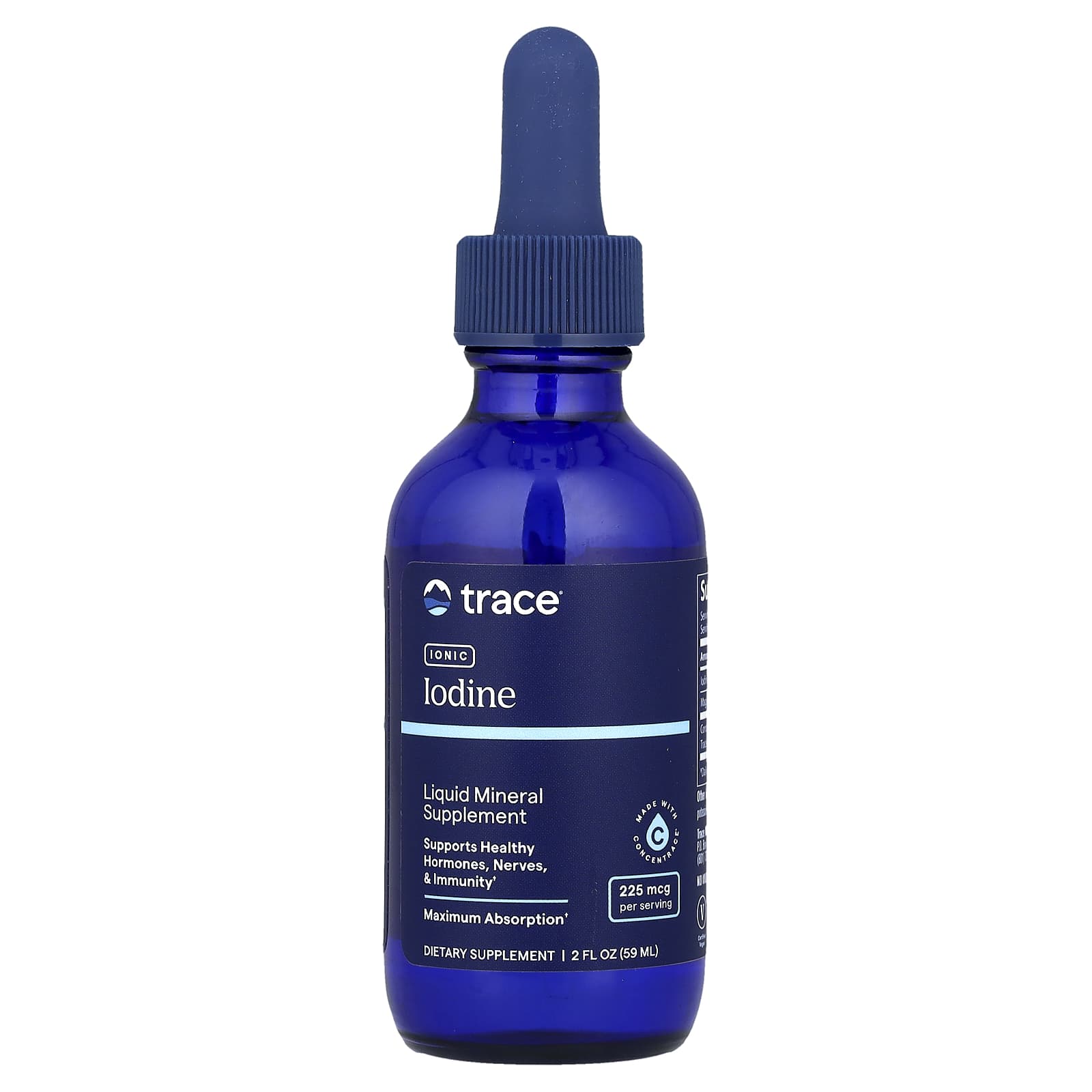Iodo iônico, 59 ml, Trace Minerals Research