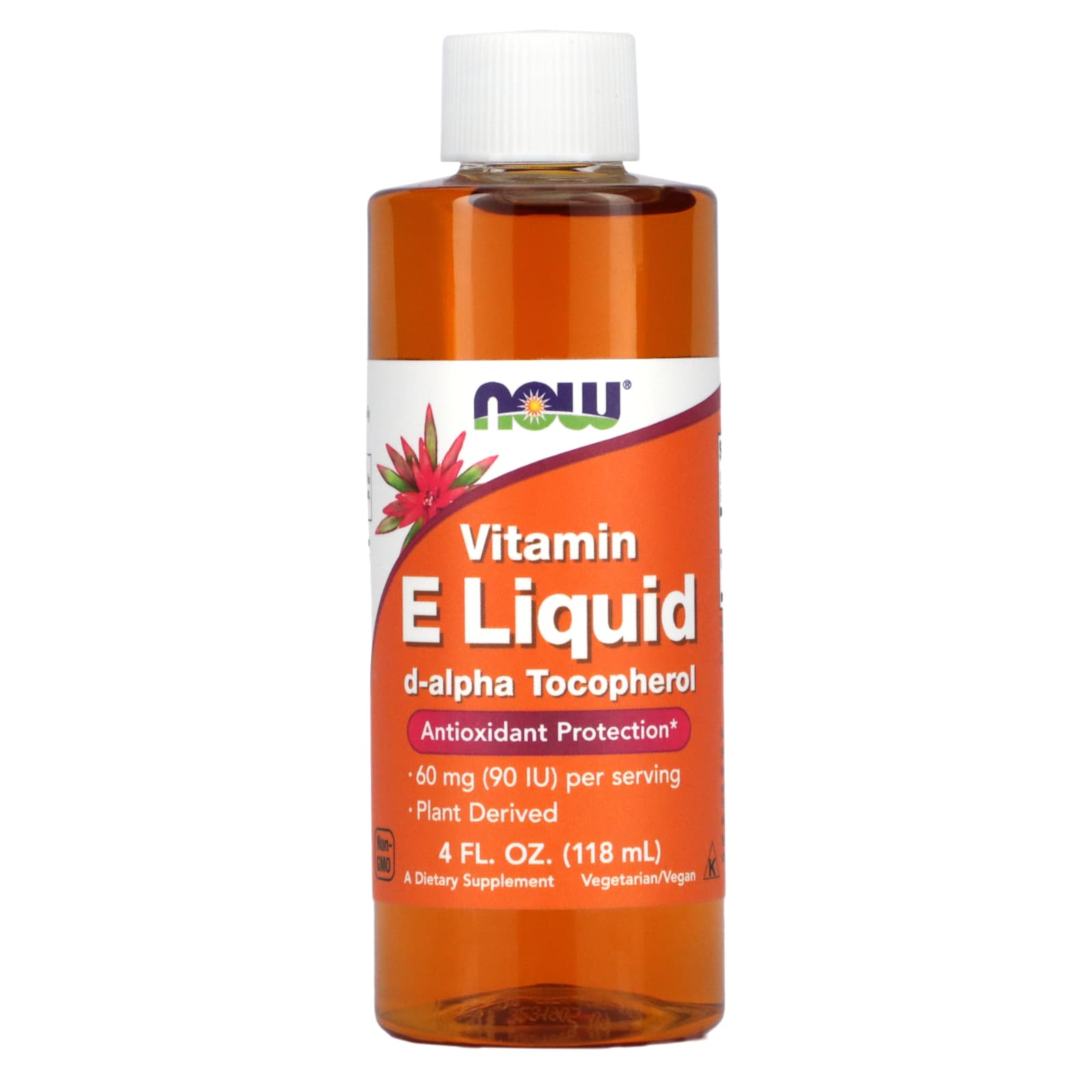 Vitamina E Líquida, 118 ml., Now Foods