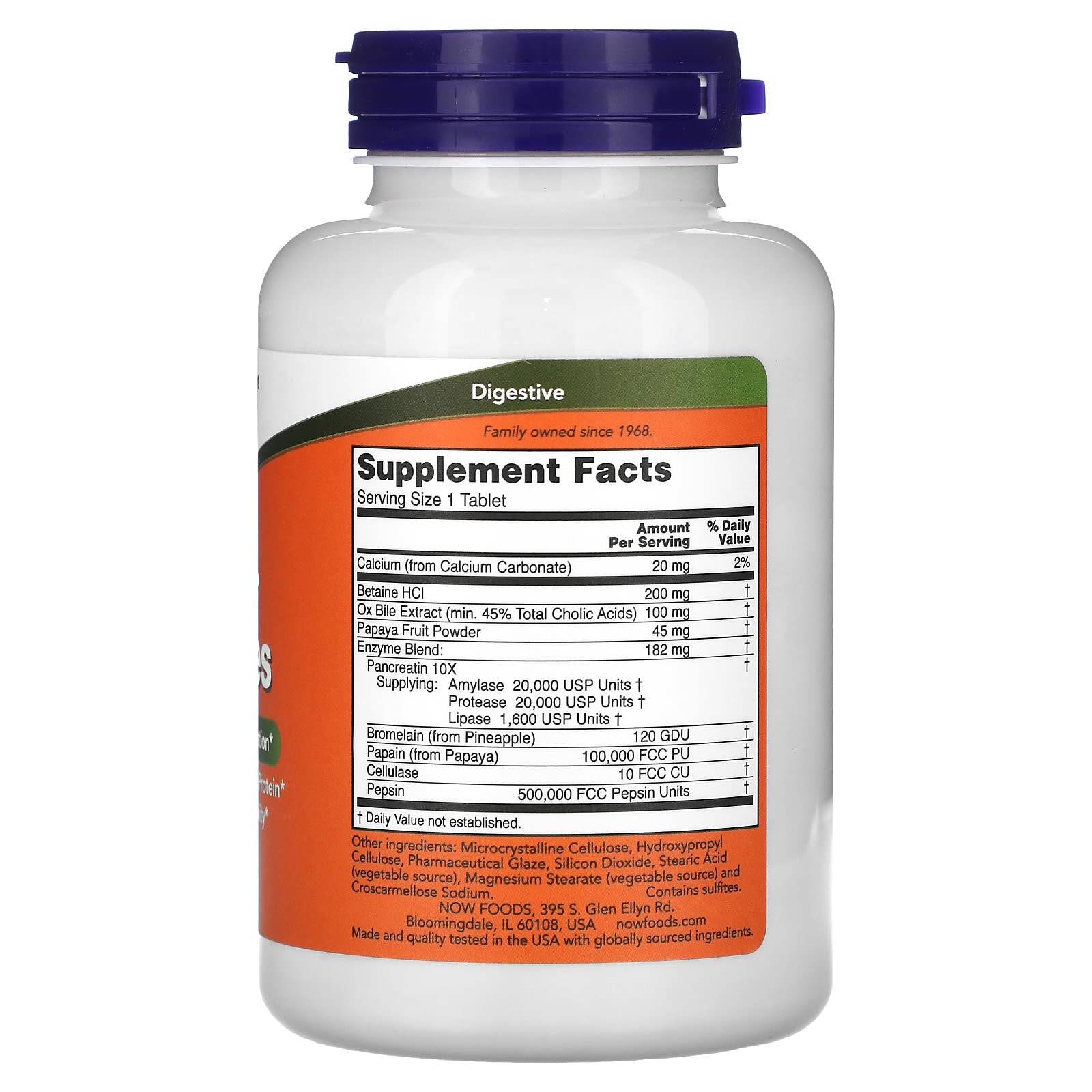 Super Enzimas - Super Enzimas, 180 comprimidos, Now Foods