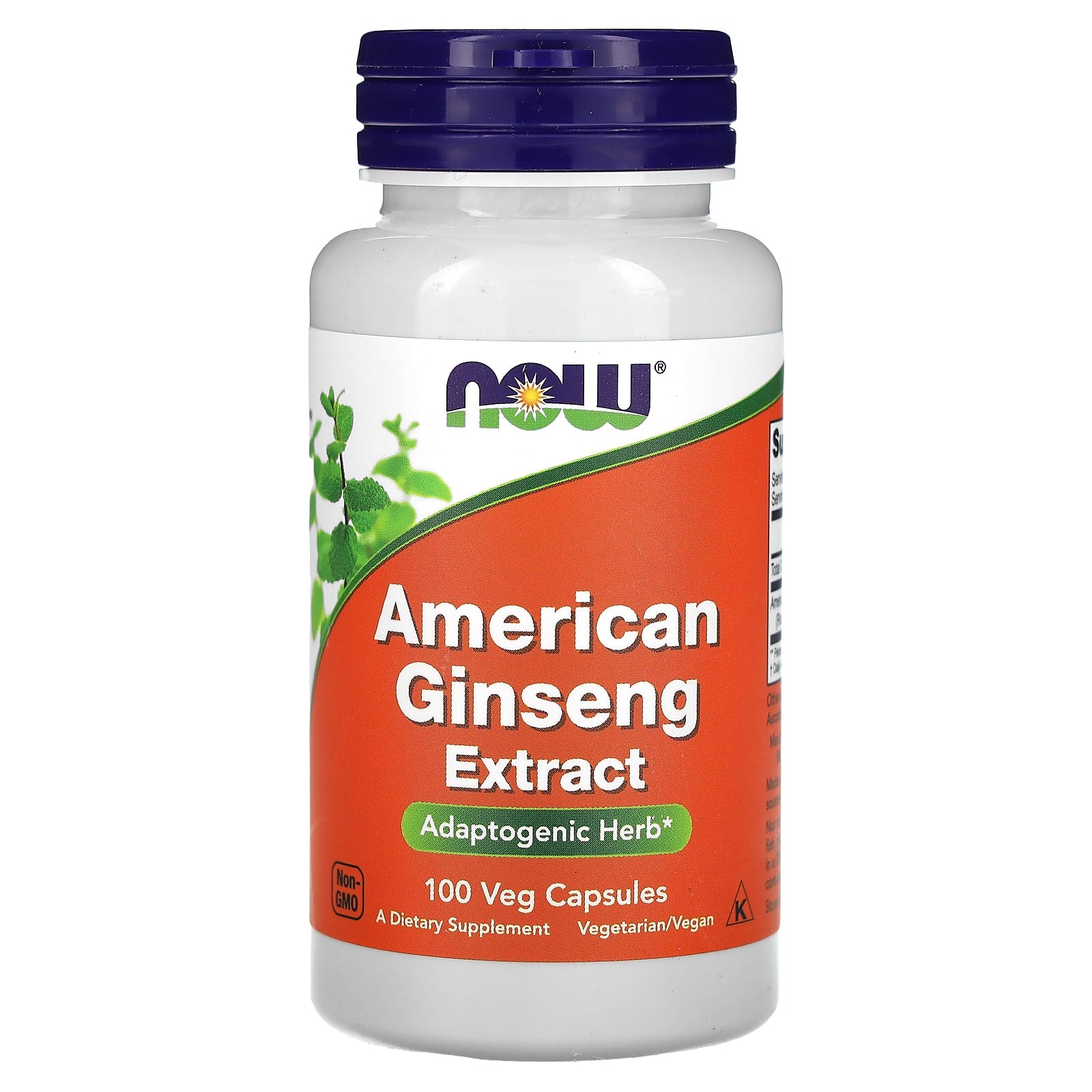Ginseng americano, 500 mg, 100 vcaps, Now Foods