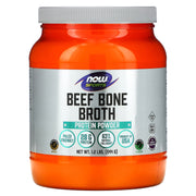 Caldo de Osso, Carne em Pó, 544 gramas, Now Foods
