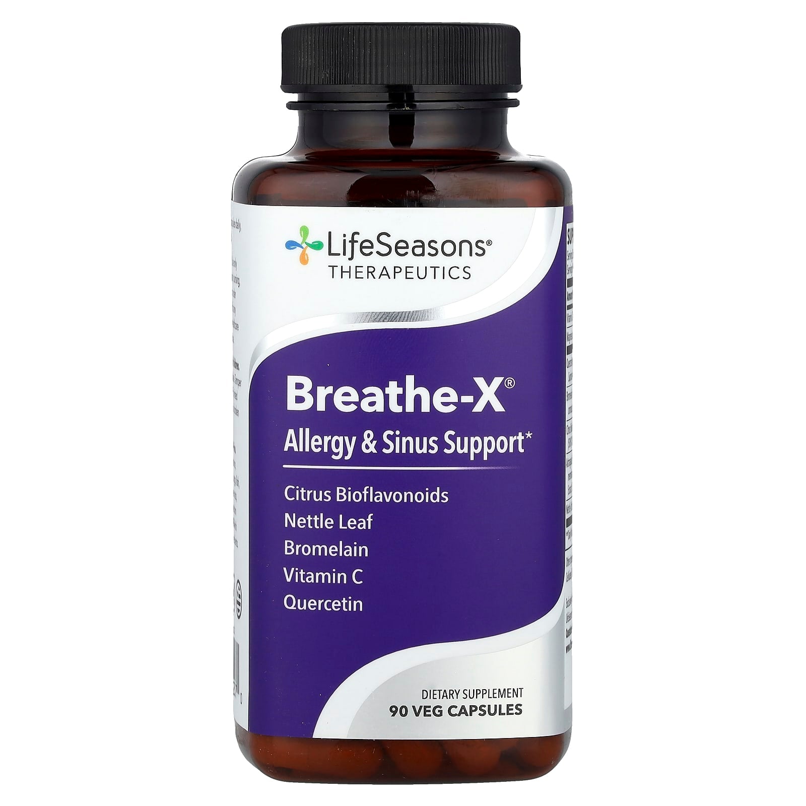 Breathe-X - 90 cápsulas vegetais - LifeSeasons