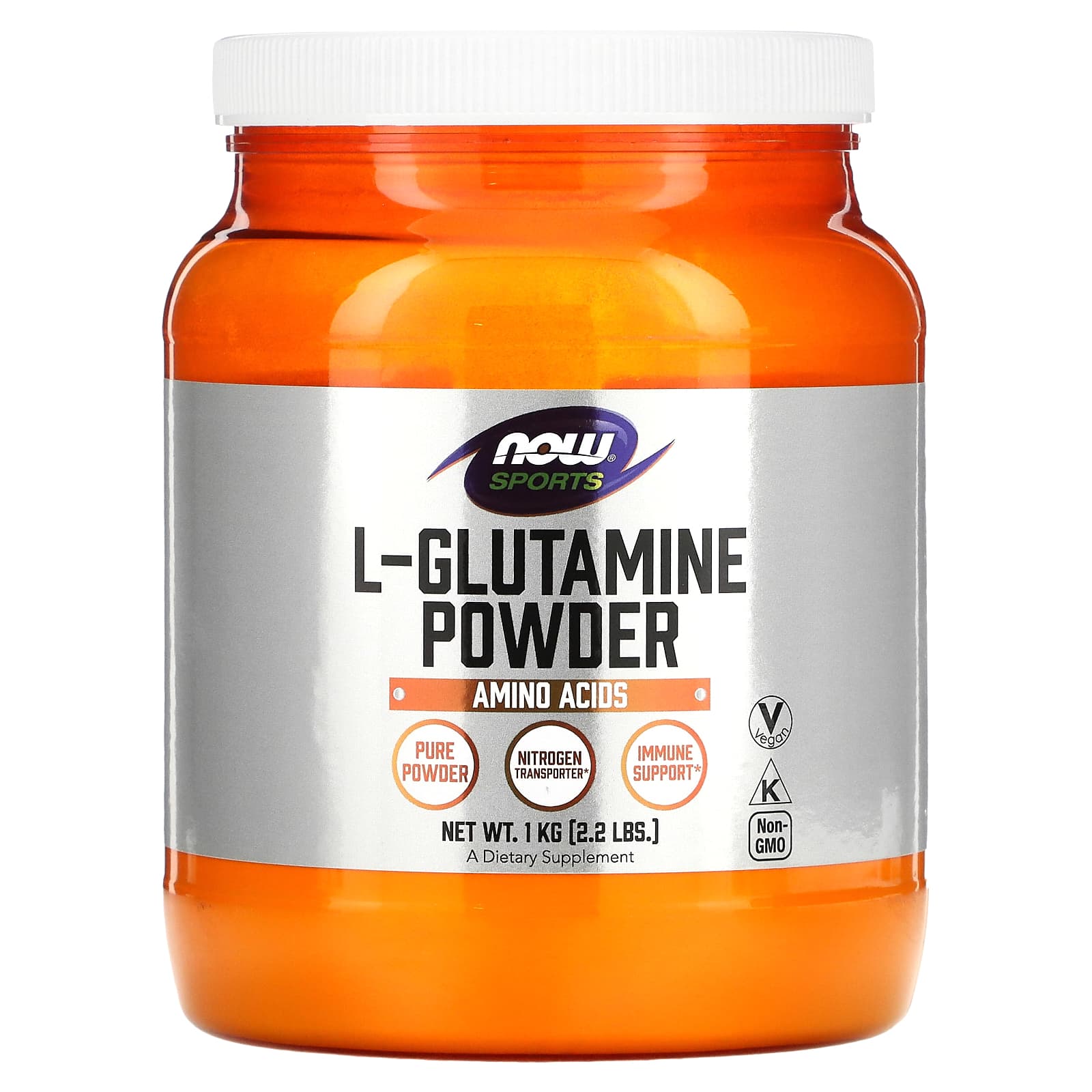 L-Glutamina - Pó, 1000 gramas, Now Foods