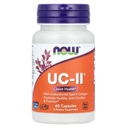 Colágeno Tipo II Não Desnaturado UC-II, 60 caps, Now Foods