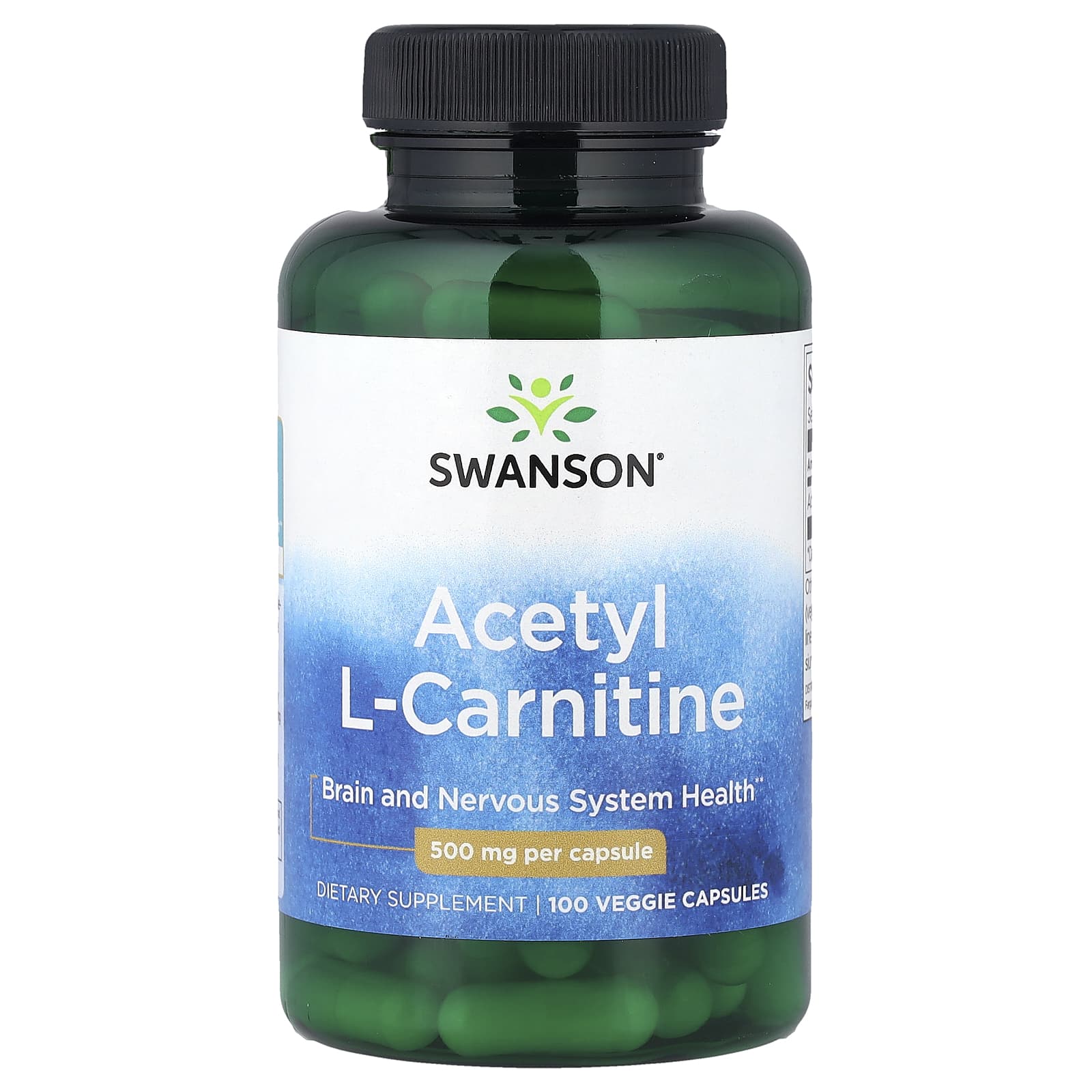 Acetil L-Carnitina, 500mg