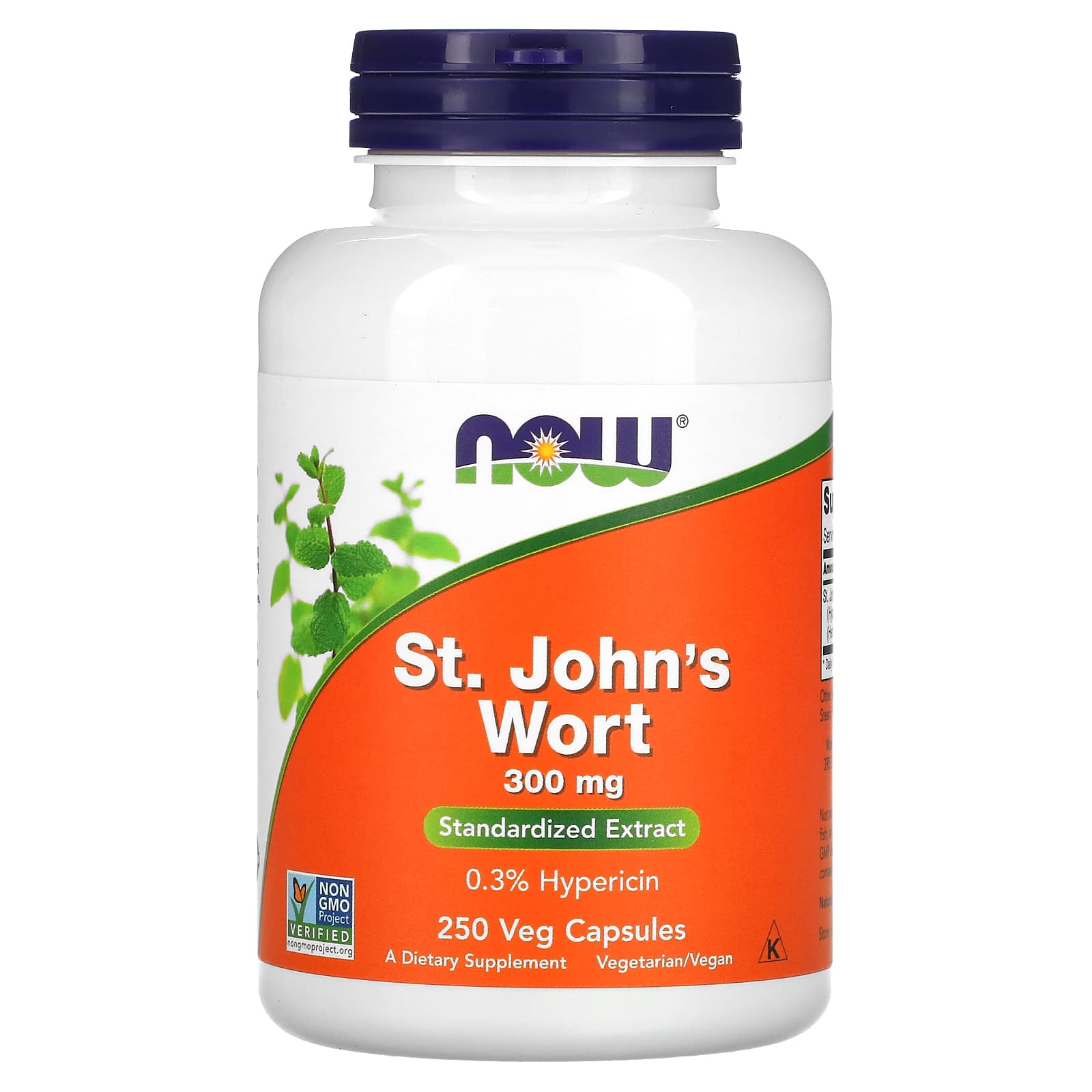 Erva de São João - 300mg, 250 vcaps, Now Foods