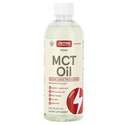 Óleo MCT - 591 ml., Jarrow Formulas