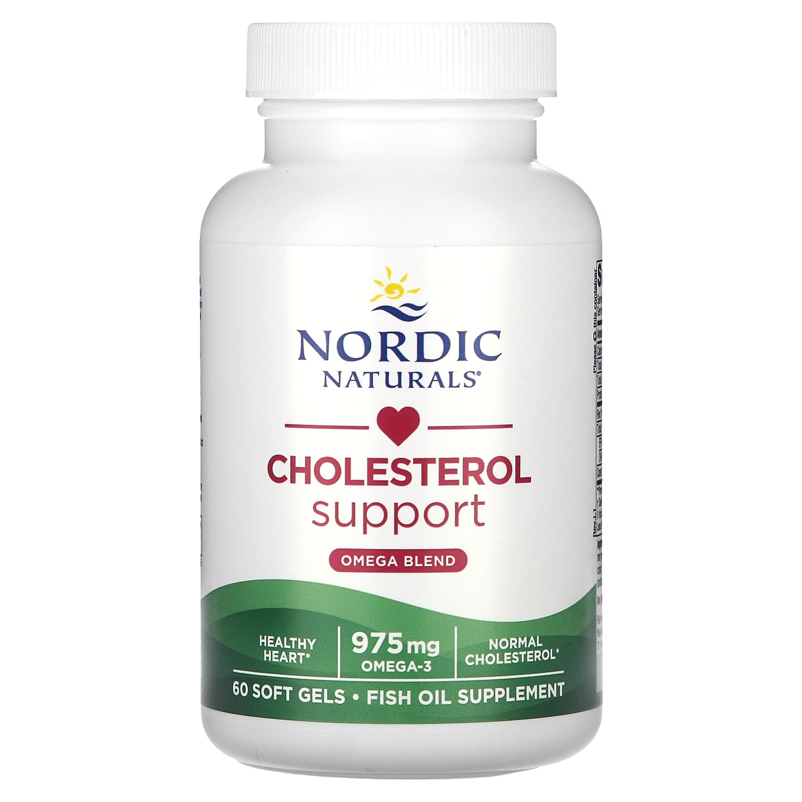 Suporte ao Colesterol - 60 cápsulas gelatinosas, Nordic Naturals