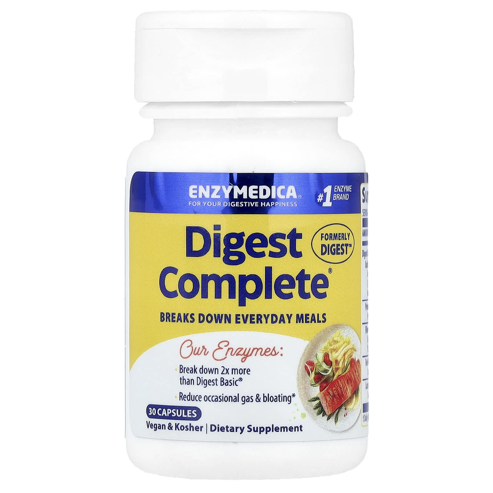 Digest - 30 cápsulas - Enzymedica