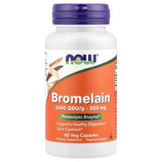 Bromelaína - 500mg, 60 vcaps, Now Foods