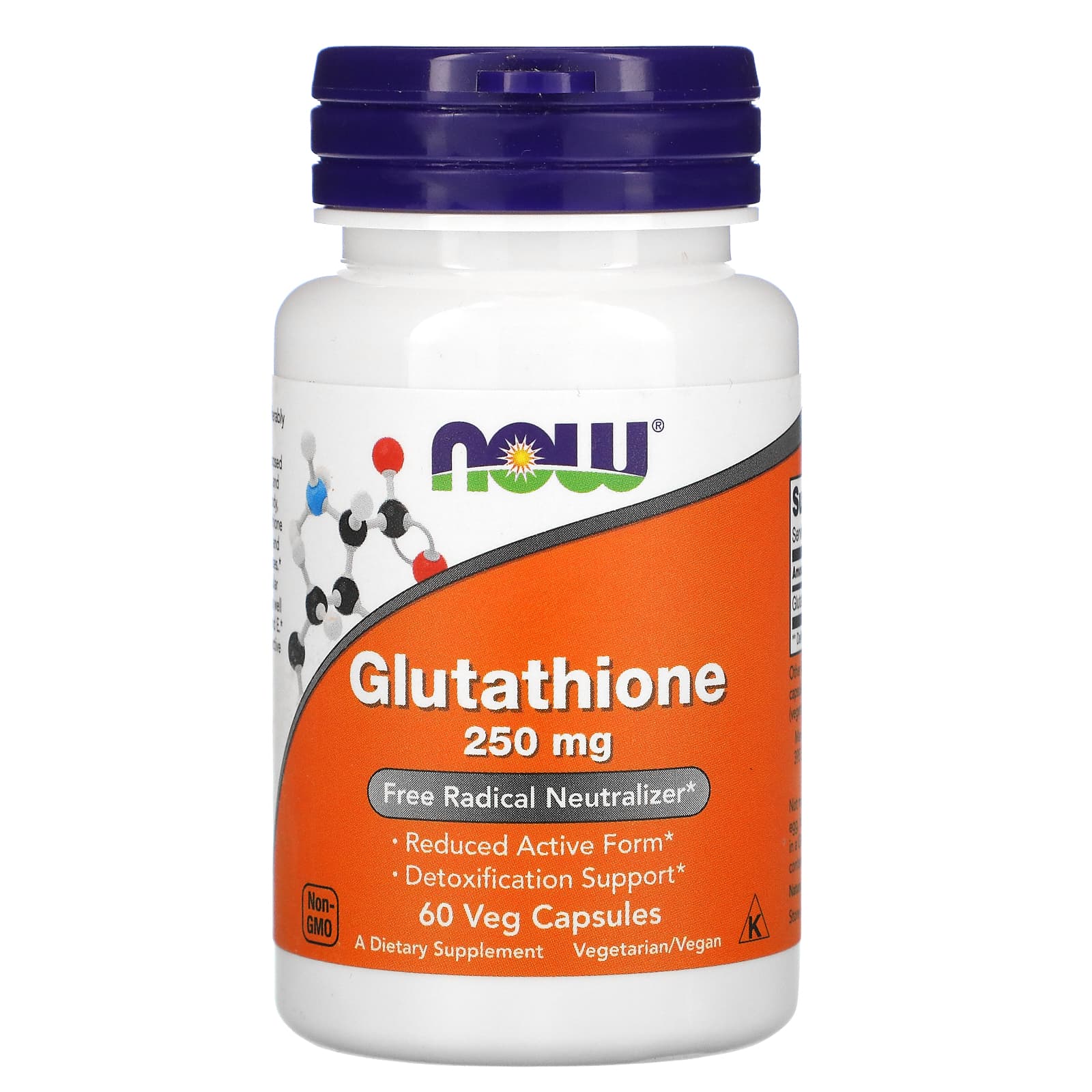 Glutationa - 250mg, 60 vcaps, Now Foods
