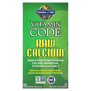 Vitamin Code Cálcio Bruto - 60 cápsulas vegetais, Garden of Life