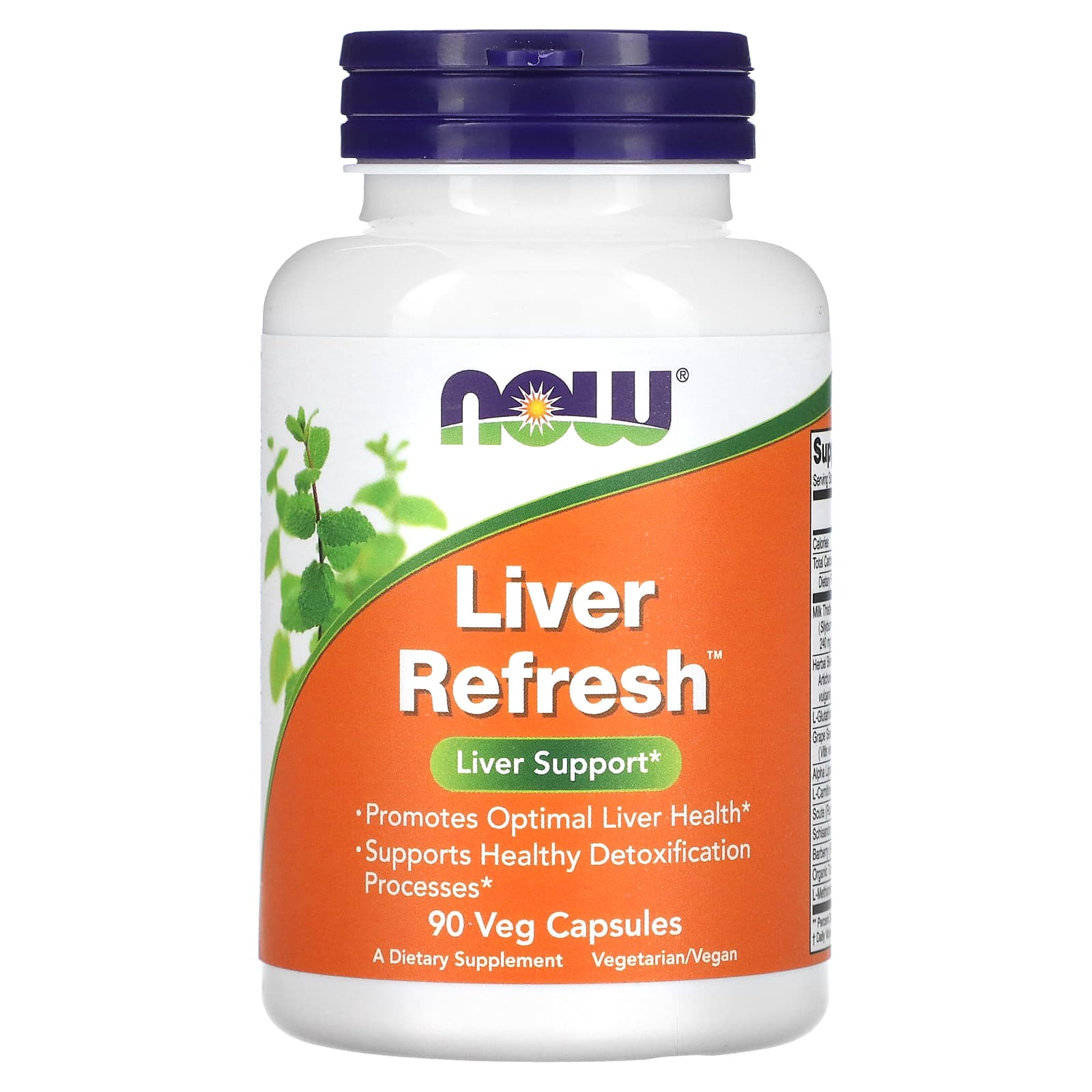 Refrescante para o fígado, 90 vcaps, Now Foods