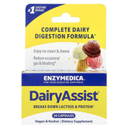 DairyAssist - 30 cápsulas - Enzymedica