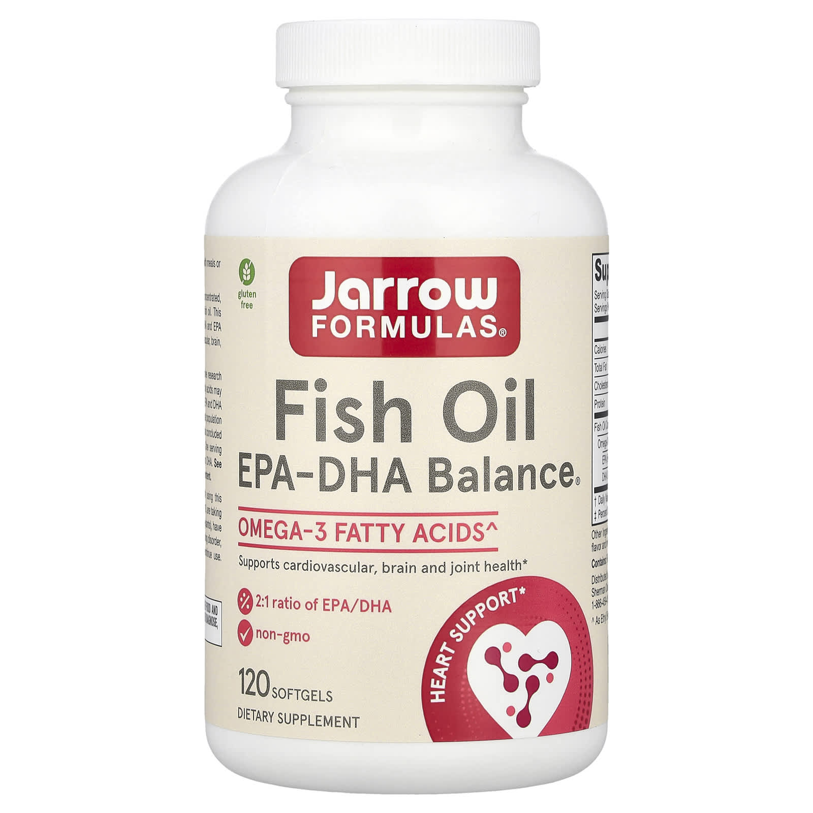 Equilíbrio EPA-DHA - 120 cápsulas, Jarrow Formulas