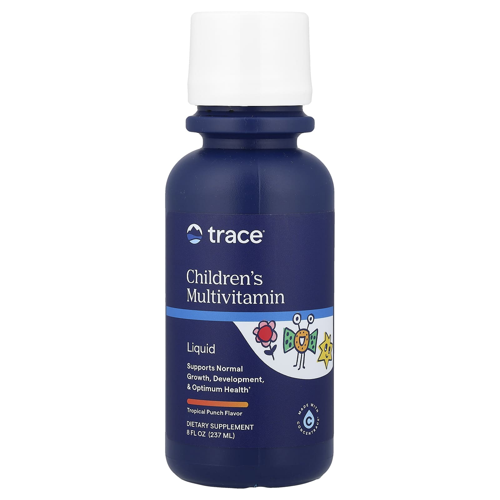 Multivitamínico Infantil, Tropical Punch, 237 ml (8 fl oz), Trace Minerals Research