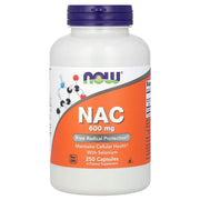 NAC com Selênio - 600mg, 250 caps, Now Foods