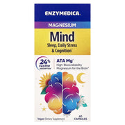 Magnésio Mental - 60 cápsulas - Enzymedica