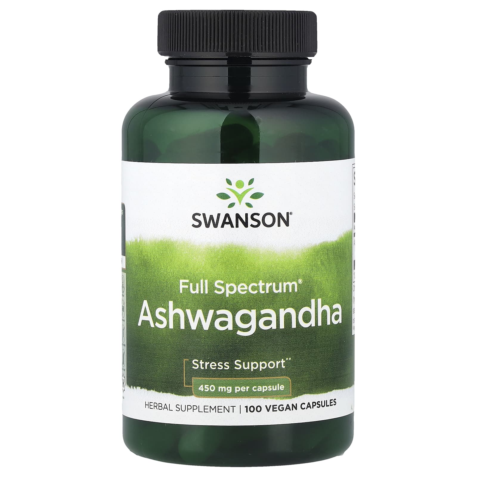 Ashwagandha de espectro completo, 450 mg