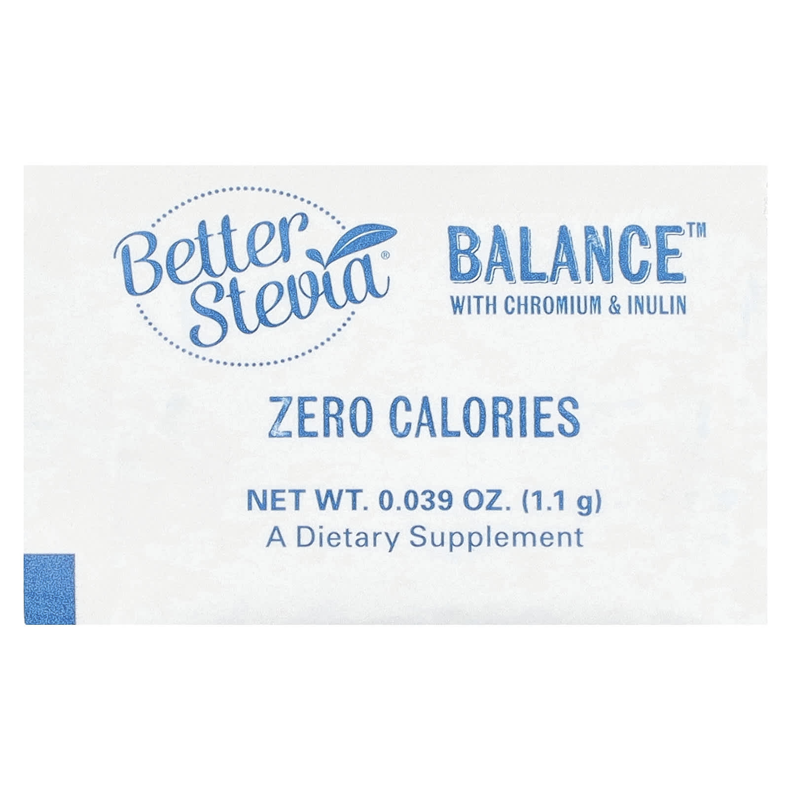 Melhor equilíbrio de estévia com cromo e inulina, 100 packets, Now Foods