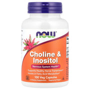 Colina e Inositol, 100 vcaps, Now Foods