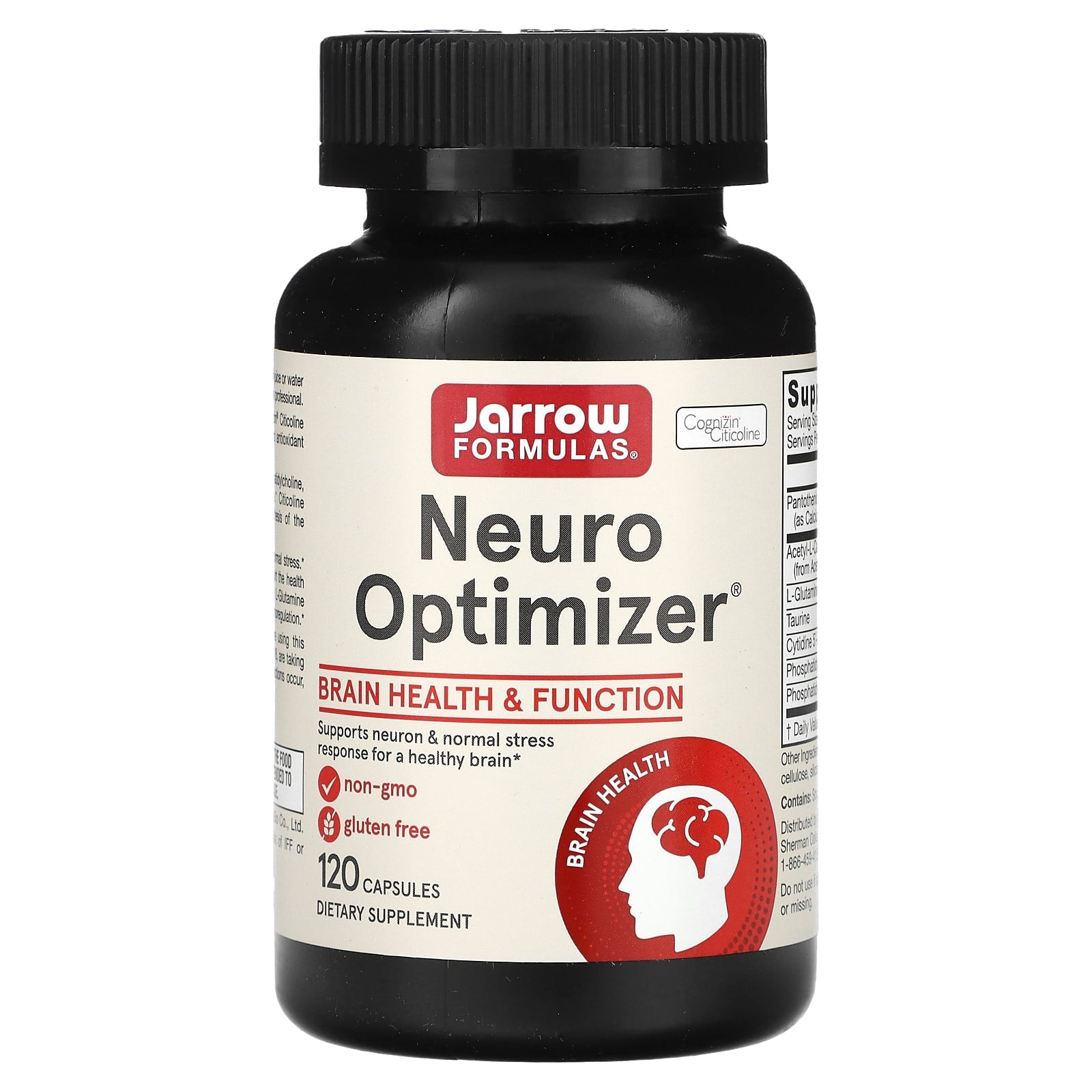 Neuro Optimizer - 120 cápsulas, Jarrow Formulas