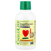 Cálcio líquido com magnésio, laranja natural - 473 ml. - Child Life