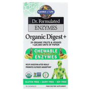 Dr. Formulated Digest+, Frutas Tropicais - 90 comprimidos mastigáveis, Garden of Life