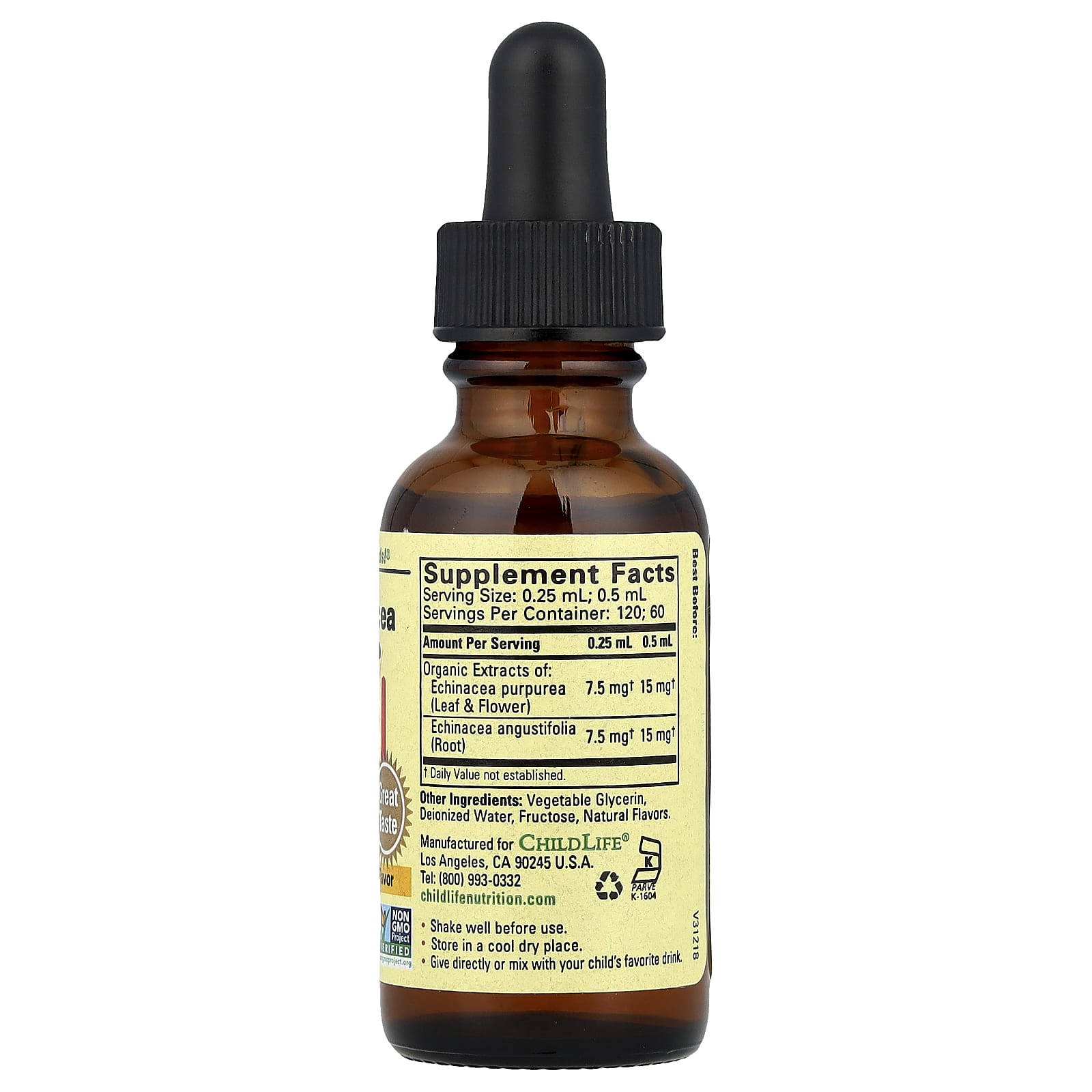 Equinácea, Laranja Natural - 30 ml. - Child Life