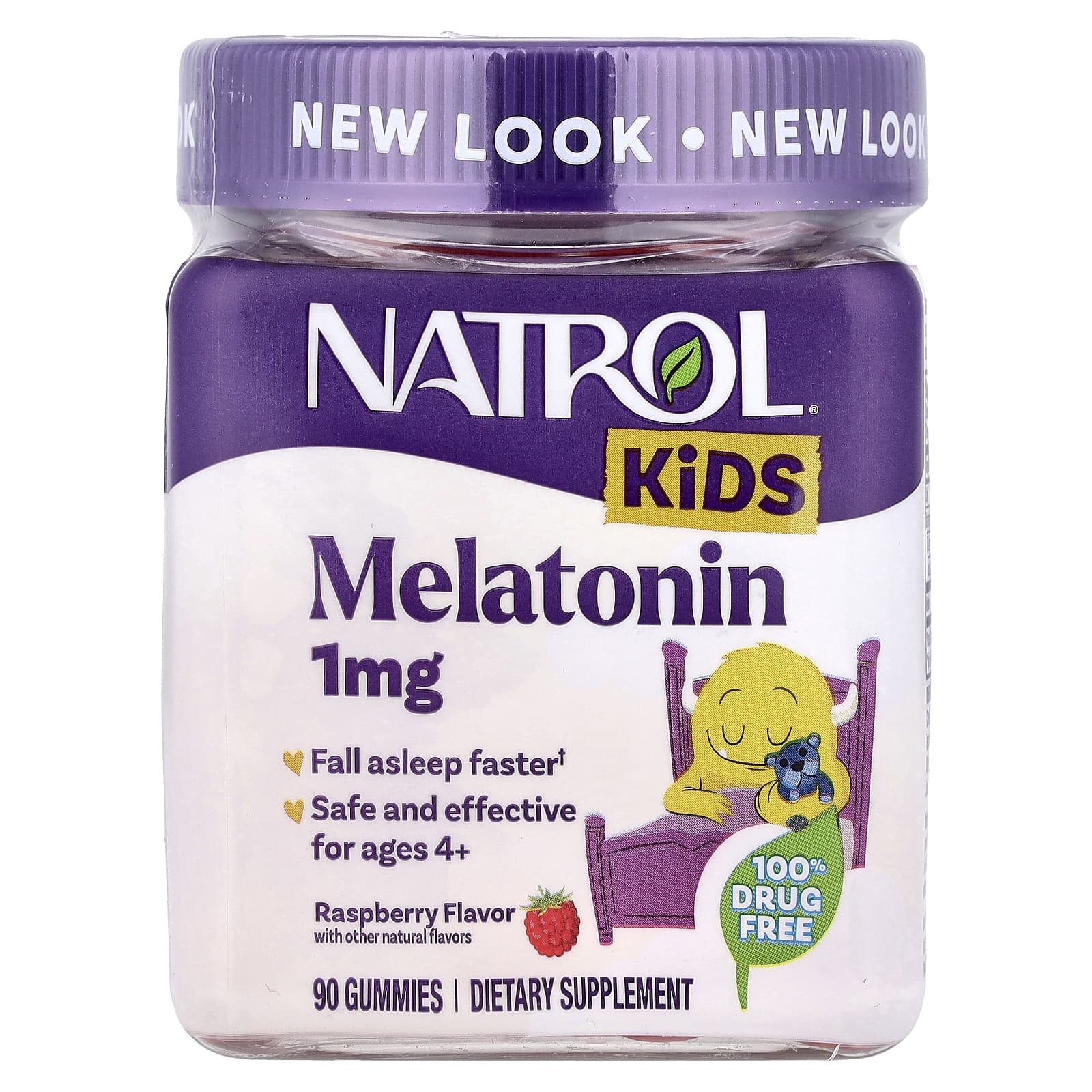 Melatonina Infantil, Baga - 90 gomas - Natrol